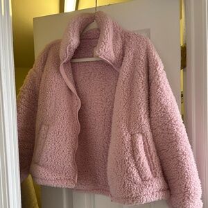 Copper Blossom Fleece Jacket